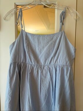 Alter ‘d state M Light Blue Tie-Strap Sundress